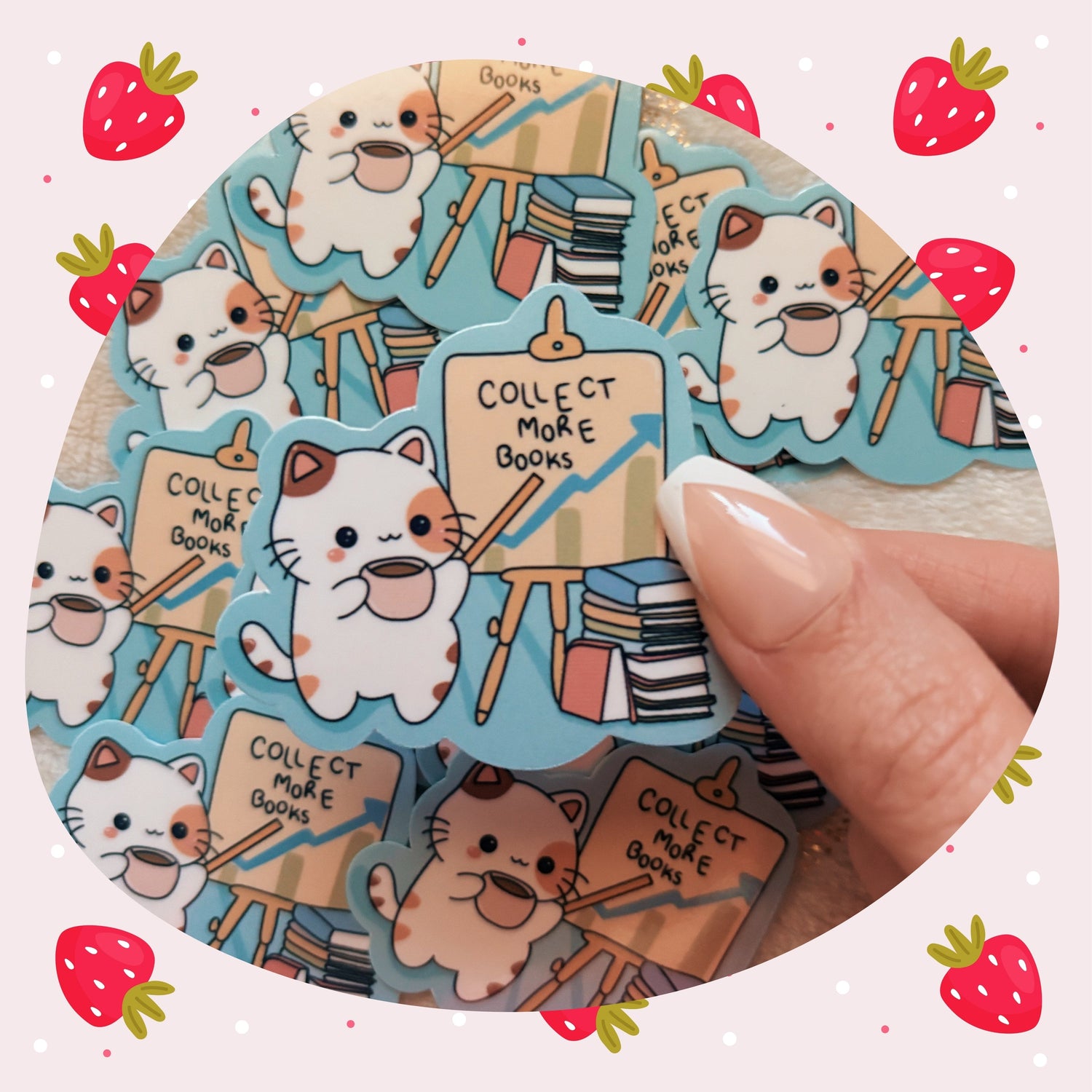 Bookish stickers