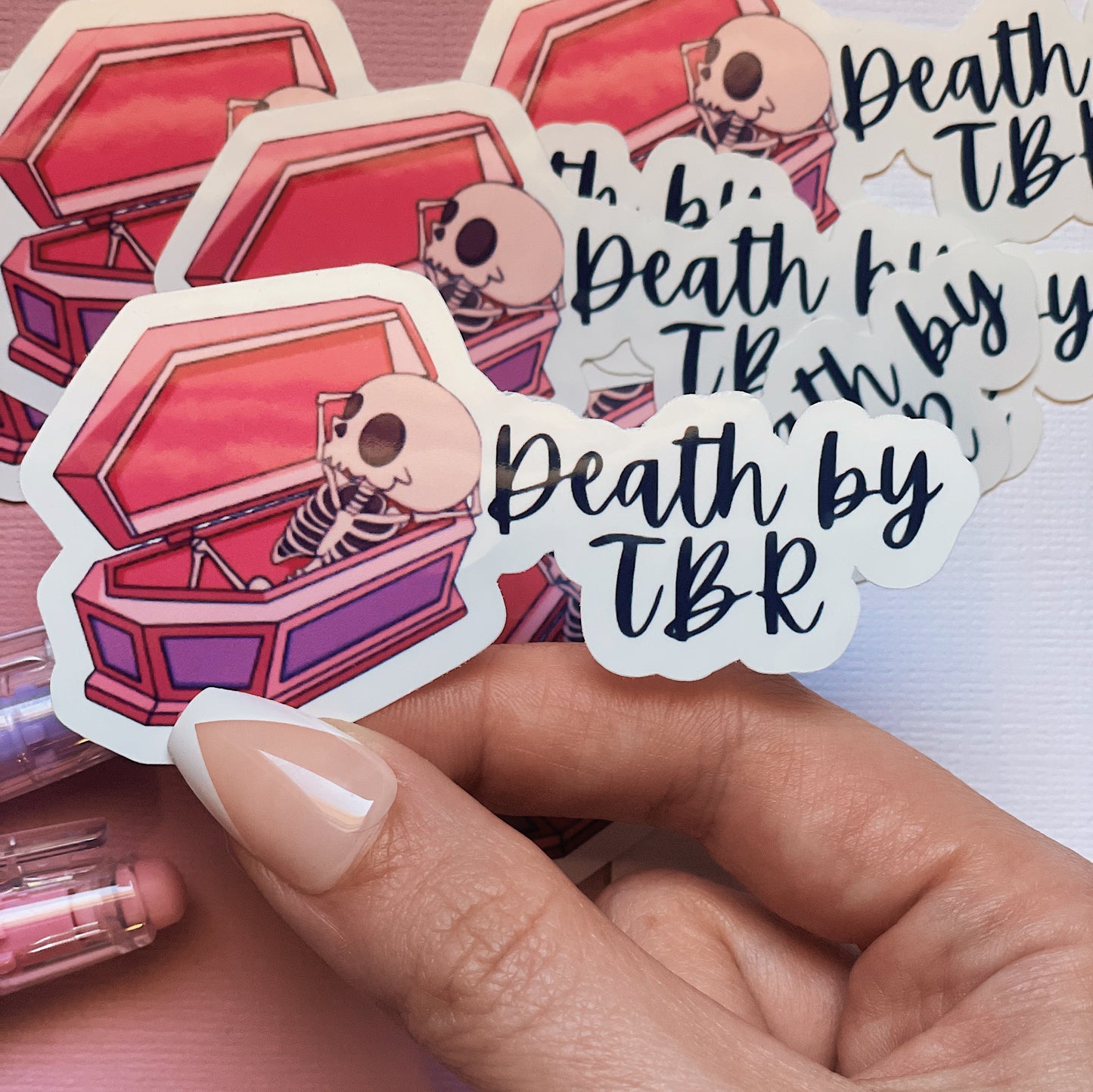 Death by TBR sticker