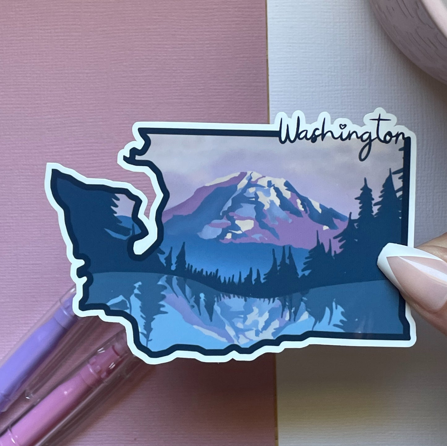 Washington national park sticker