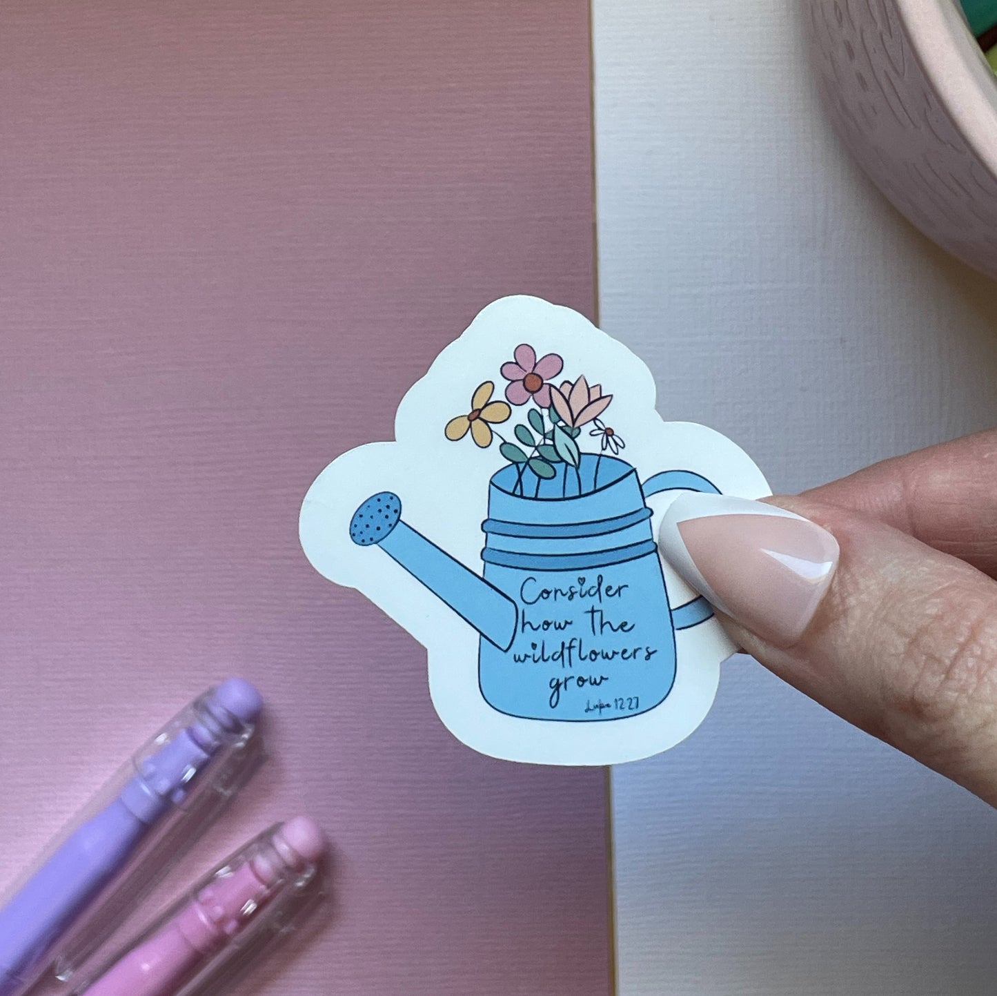 Where the wildflowers grow sticker