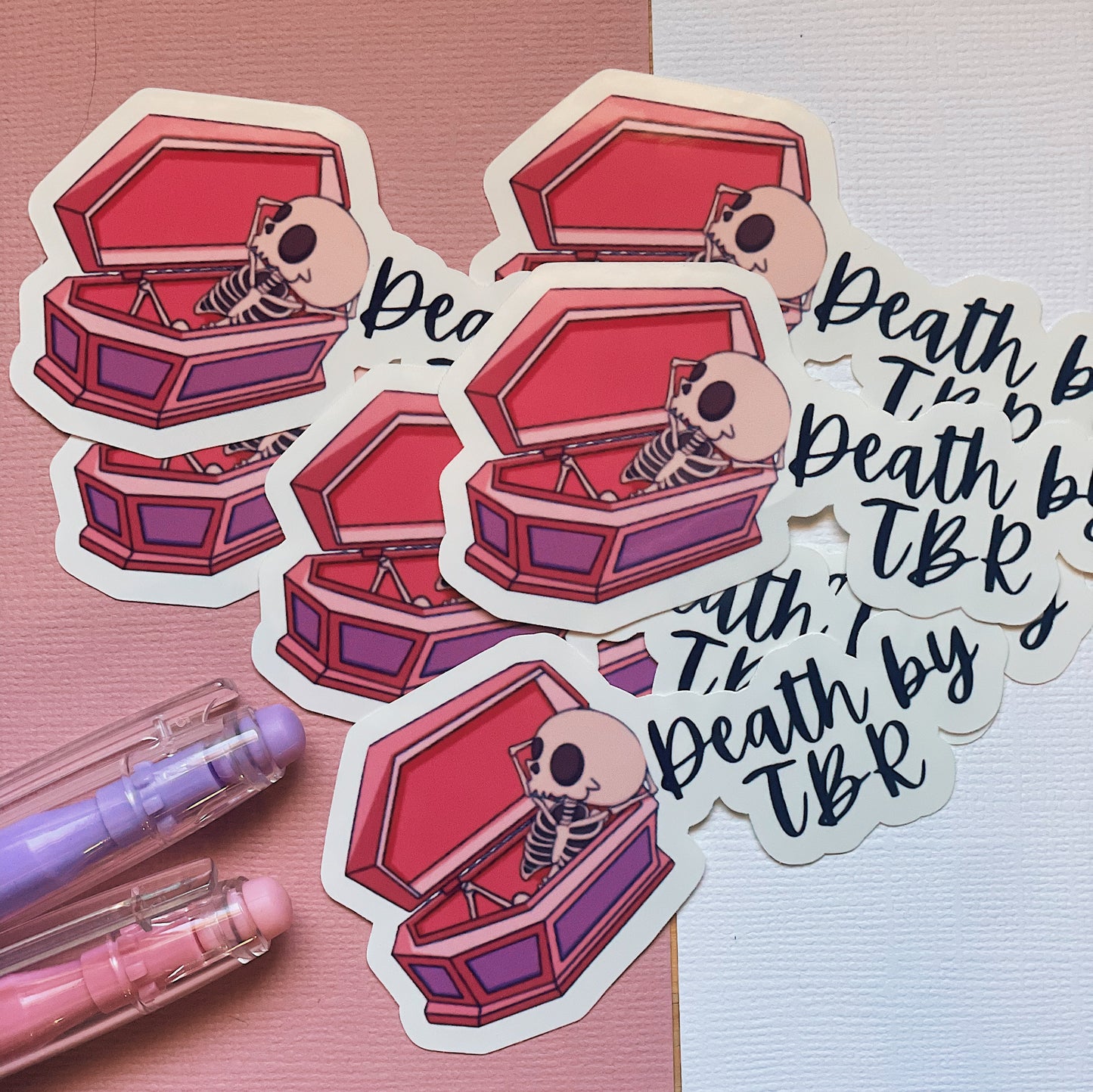 Death by TBR sticker