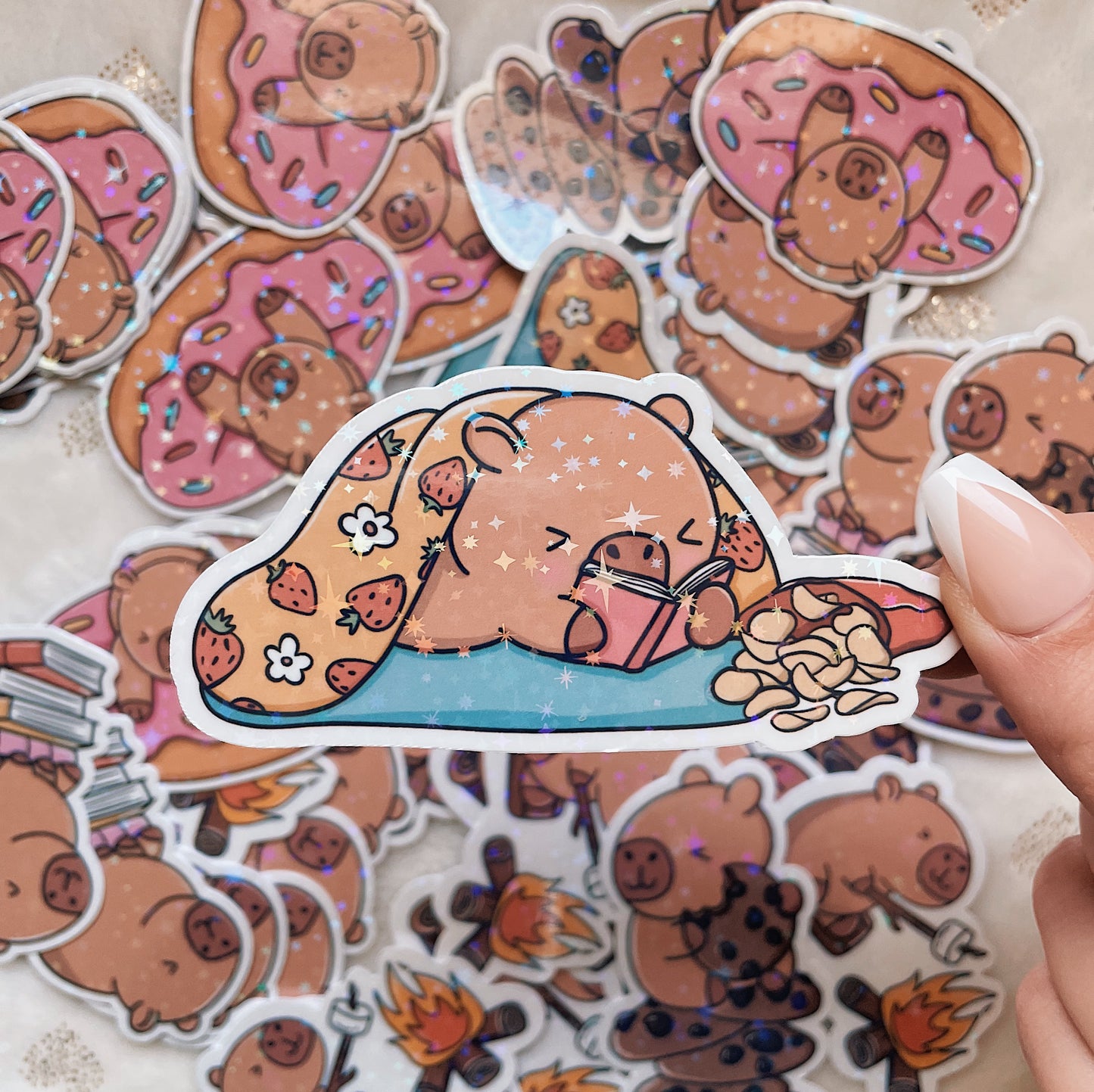 Capybara sticker pack