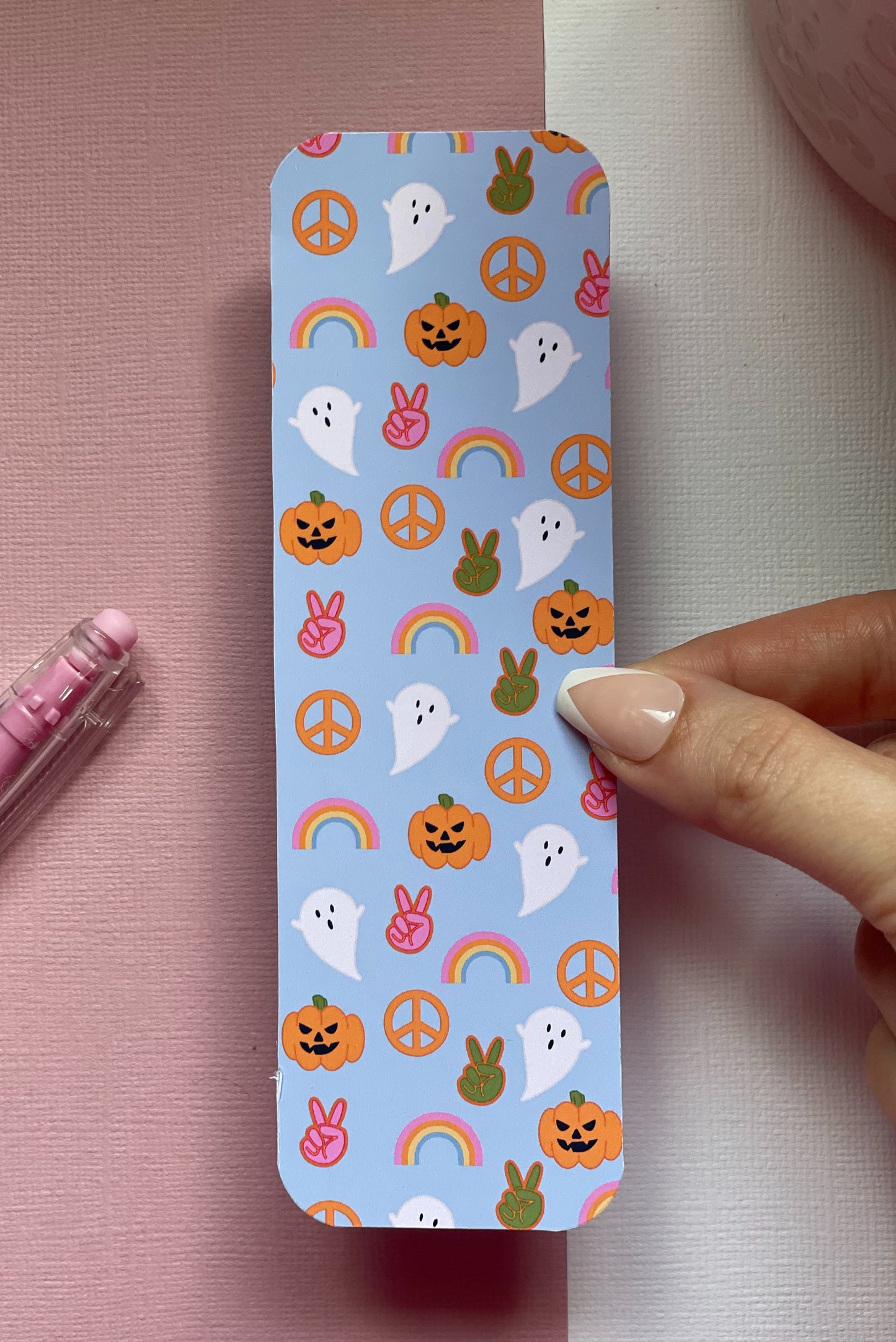 Cute Pattern Spooky Bookmark Set
