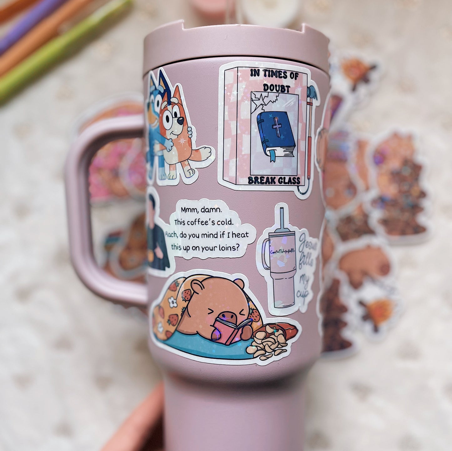 Capybara sticker pack