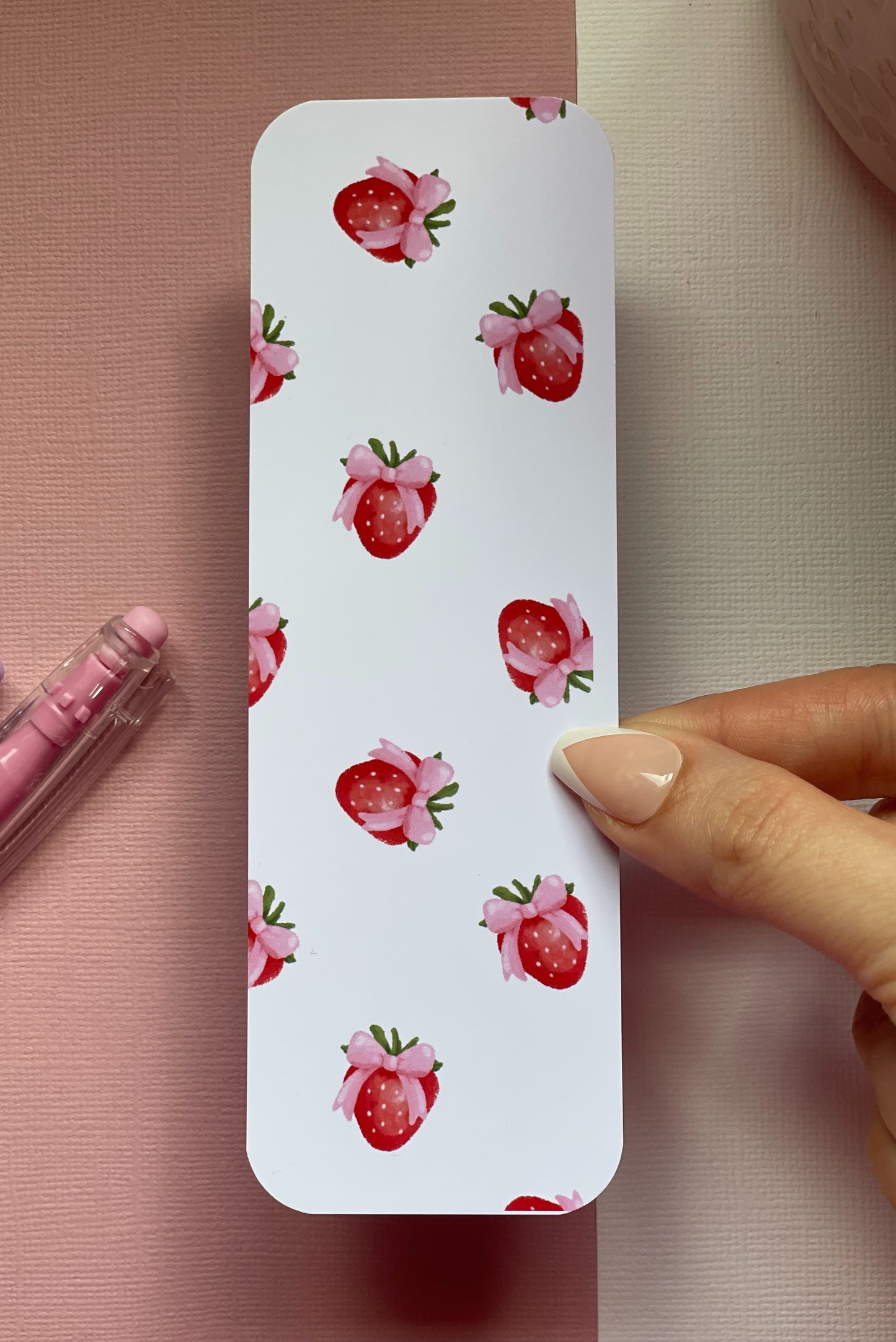 3 coquette bookmark set