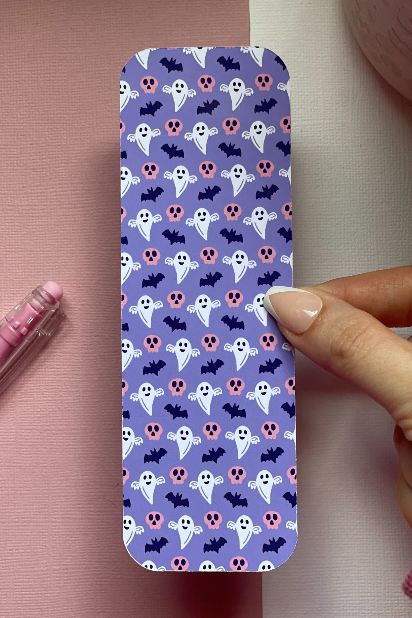 Purple Spooky Bookmark Set