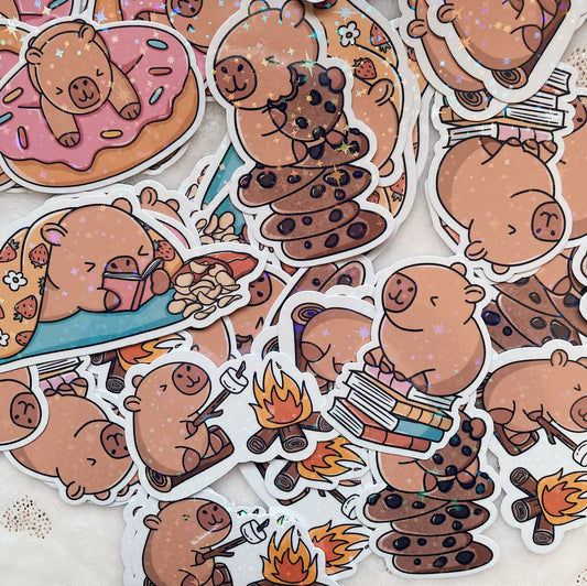 Capybara sticker pack