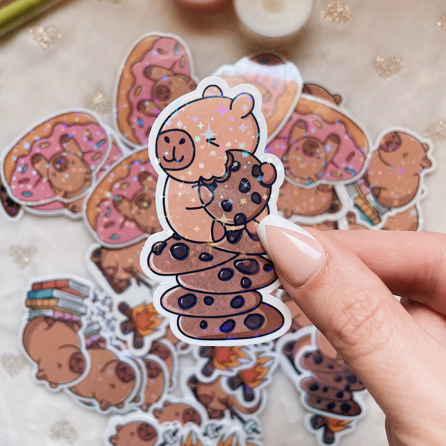 Capybara sticker pack