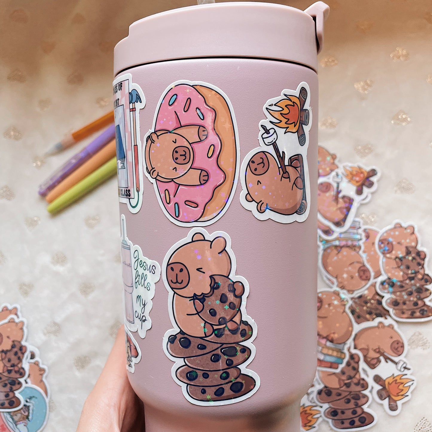 Capybara sticker pack