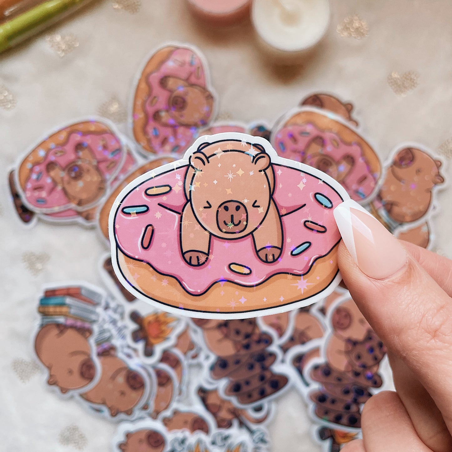 Capybara sticker pack