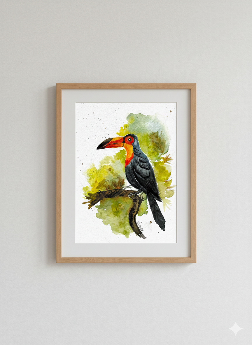 Toucan Watercolor