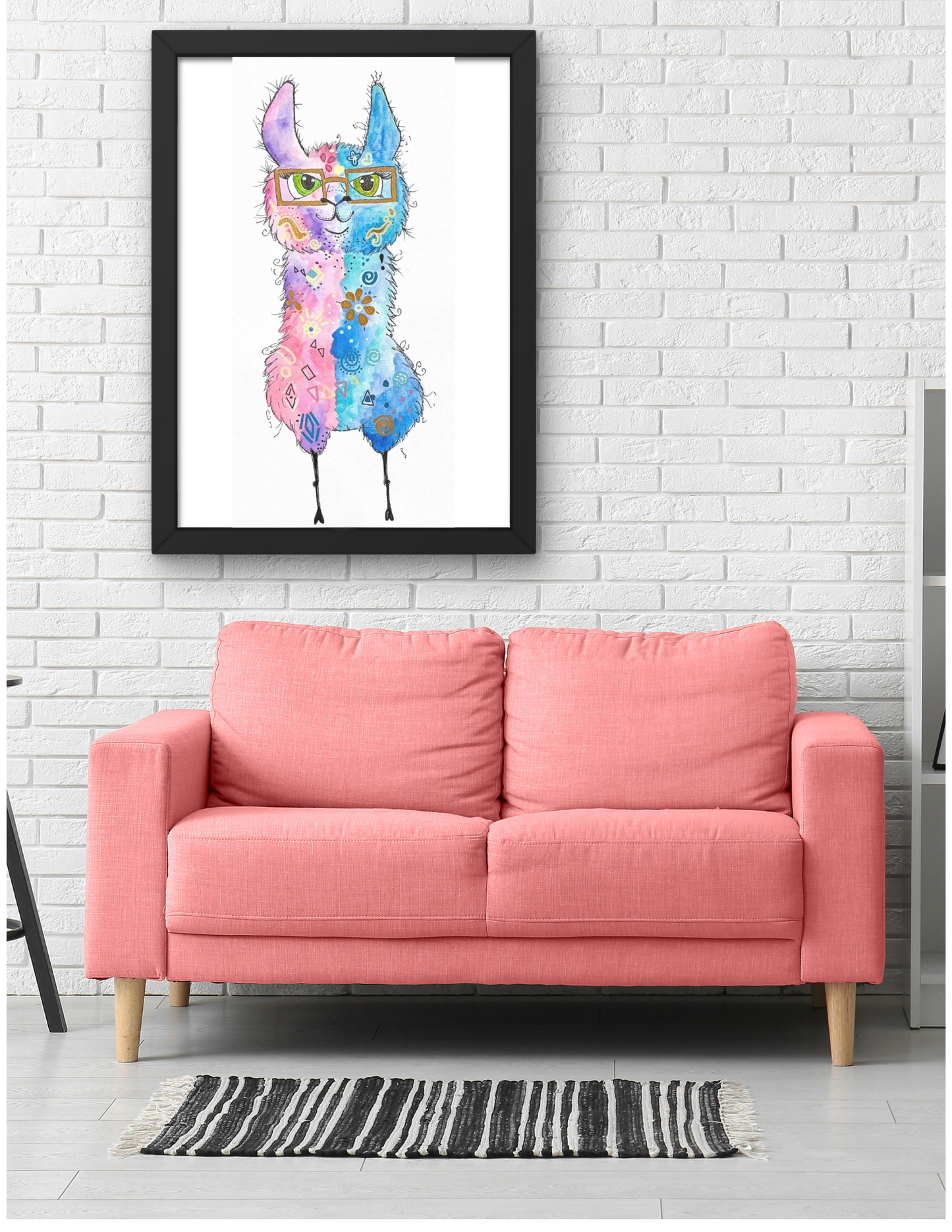 Whimsical Llama